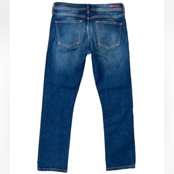 Pilcro Jeans Relaxed Straight Denim Jeans Blue 27 - Picture 4 of 13